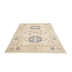 Tappeto Kazak Afghanistan 154x210 Beige Crema B