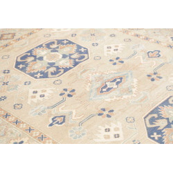 Tappeto Kazak Afghanistan 154x210 Beige Crema B