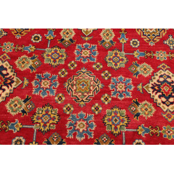 Tappeto Kazak Afghanistan 200x200 Rosso Cremisi