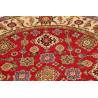 Tappeto Kazak Afghanistan 200x200 Rosso Cremisi