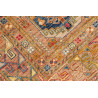 Rug Tribal Pakistan 146x210 Terracotta Blue Red