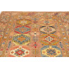 Rug Tribal Pakistan 146x210 Terracotta Blue Red