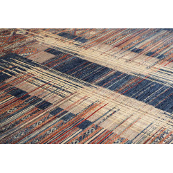 Tappeto Mosaic Pakistan 267x360 Blu Beige Terra