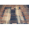 Tappeto Mosaic Pakistan 267x360 Blu Beige Terra