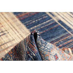 Tappeto Mosaic Pakistan 267x360 Blu Beige Terra