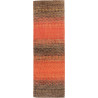 Tappeto Royal Gabbeh Pakistan 81x251 Arancio Br