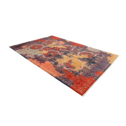 Tappeto Mamlouk Pakistan 200x299 Navy Blu Rosso