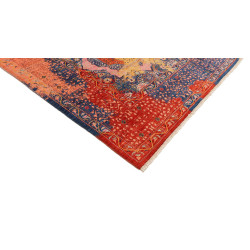 Tappeto Mamlouk Pakistan 200x299 Navy Blu Rosso