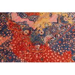 Tappeto Mamlouk Pakistan 200x299 Navy Blu Rosso