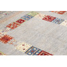 Tappeto Siva Pakistan 170x238 Grigio Azzurro Ch