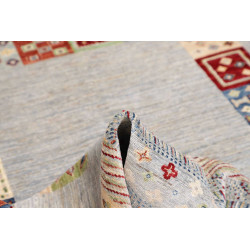 Tappeto Siva Pakistan 170x238 Grigio Azzurro Ch