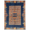 Tappeto Siva Pakistan 170x235 Blu Navy Arancio