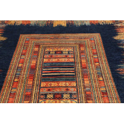 Tappeto Siva Pakistan 170x235 Blu Navy Arancio
