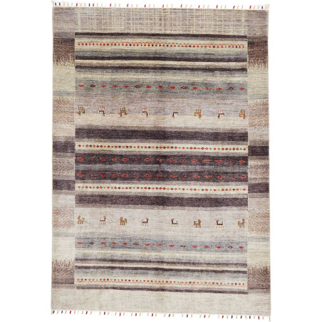 Tappeto Siva Pakistan 171x249 Beige Marrone Gri