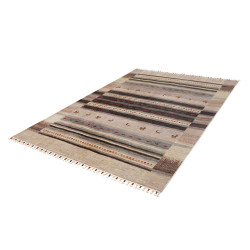 Tappeto Siva Pakistan 171x249 Beige Marrone Gri