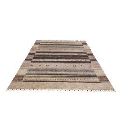 Tappeto Siva Pakistan 171x249 Beige Marrone Gri