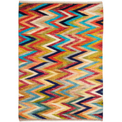Tappeto Gabbeh Marrakech Pakistan 133x188 Rosso