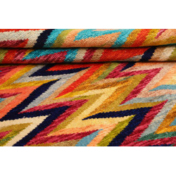 Tappeto Gabbeh Marrakech Pakistan 133x188 Rosso