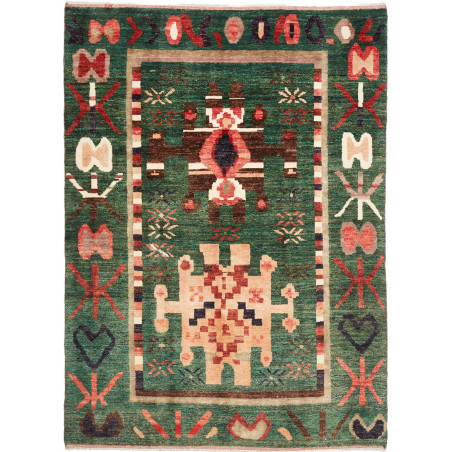 Tappeto Gabbeh Marrakech Pakistan 178x243 Verde