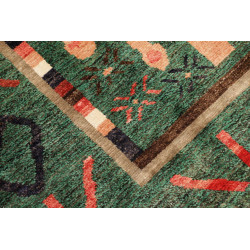 Tappeto Gabbeh Marrakech Pakistan 178x243 Verde