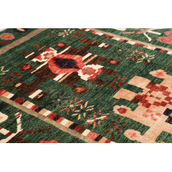 Tappeto Gabbeh Marrakech Pakistan 178x243 Verde