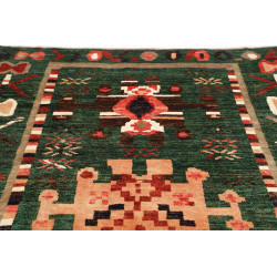 Tappeto Gabbeh Marrakech Pakistan 178x243 Verde