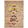 Tappeto Gabbeh Marrakech Pakistan 132x189 Beige