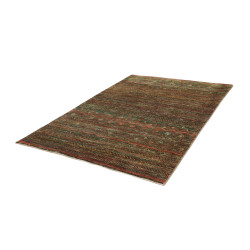 Tappeto Royal Gabbeh Pakistan 156x212 Verde Oli