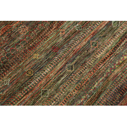 Tappeto Royal Gabbeh Pakistan 156x212 Verde Oli
