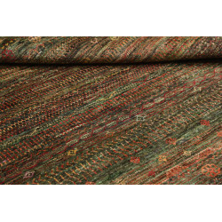 Tappeto Royal Gabbeh Pakistan 156x212 Verde Oli