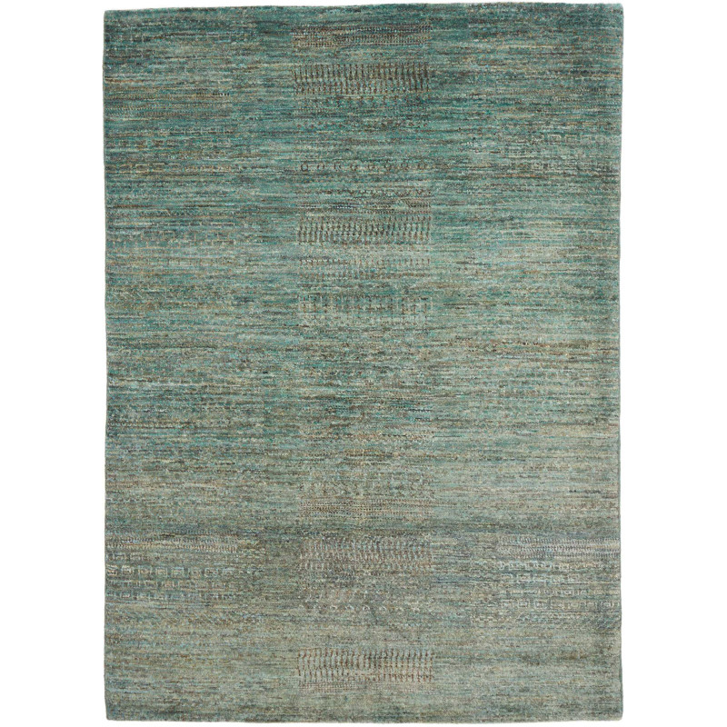Tappeto Royal Gabbeh Pakistan 136x191 Verde Acq