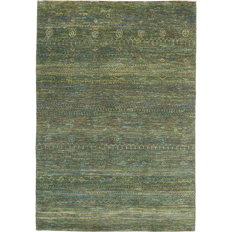 Tappeto Royal Gabbeh Pakistan 124x179 Verde Bos