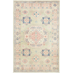 Tappeto Kazak Afghanistan 116x181 Verde Salvia