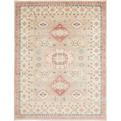 Tappeto Kazak Afghanistan 152x201 Beige Grigio