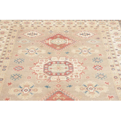 Tappeto Kazak Afghanistan 152x201 Beige Grigio