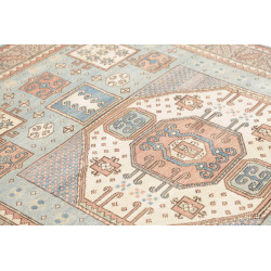 Rug Kazak Afghanistan 145x196 Sky Blue Antique