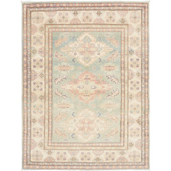 Rug Kazak Afghanistan 149x195 Aqua Green Cream