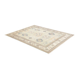 Rug Kazak Afghanistan 155x200 Aqua Cream Navy P