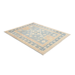 Rug Kazak Afghanistan 164x200 Pastel Blue Peach