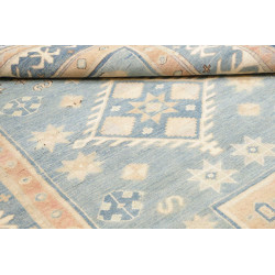 Rug Kazak Afghanistan 164x200 Pastel Blue Peach