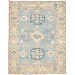 Rug Kazak Afghanistan 155x198 Light Blue Dark B