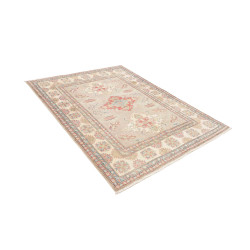Rug Kazak Afghanistan 154x201 Light Grey Beige