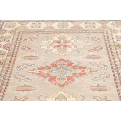 Rug Kazak Afghanistan 154x201 Light Grey Beige