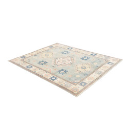 Rug Kazak Afghanistan 150x185 Light Blue Cream