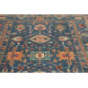 Rug Kazak Fine Pakistan 172x240 Blue Orange Ter