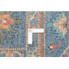 Rug Kazak Fine Pakistan 172x240 Blue Orange Ter