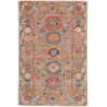 Rug Kazak Fine Pakistan 123x190 Brown Grey Terr