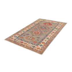 Rug Kazak Fine Pakistan 123x188 Grayish Blue Te