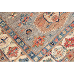 Rug Kazak Fine Pakistan 123x188 Grayish Blue Te
