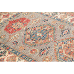 Rug Kazak Fine Pakistan 123x188 Grayish Blue Te